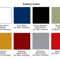 2016 Hyundai Elantra Color Chart