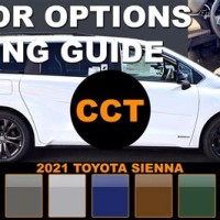 2017 Toyota Sienna Color Chart