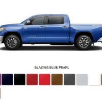 2017 Toyota Tundra Color Chart