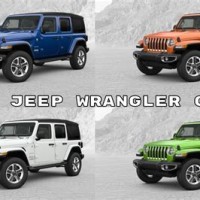 2018 Jeep Wrangler Color Chart