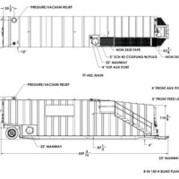 21 000 Gallon Frac Tank Volume Chart