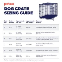 2pet Foldable Dog Crate Size Chart