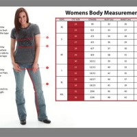 30 32 Jeans Size Chart