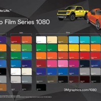 3m 1080 Vinyl Wrap Color Chart