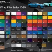 3m Vehicle Wrap Color Chart