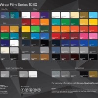 3m Vinyl Car Wrap Color Chart