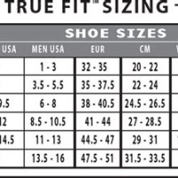 47 Brand Sock Size Chart