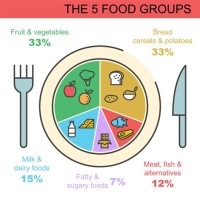 5 Food Groups Chart