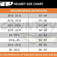 509 Helmet Size Chart