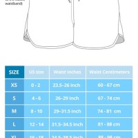 93 Brand Shorts Size Chart