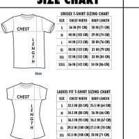 93 Brand T Shirt Size Chart