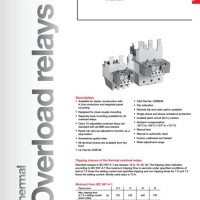 Abb Overload Relay Selection Chart