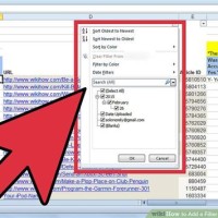 Add Filter To Chart Excel 2007