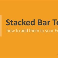 Add Totals To Stacked Bar Chart Excel 2010