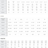 Adidas Child Size Chart