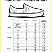 Adidas Childrens Shoe Size Chart