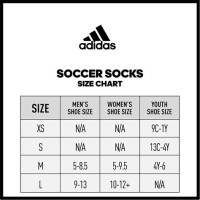 Adidas Copa Zone Iii Sock Size Chart