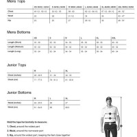 Adidas Golf Shirt Size Chart