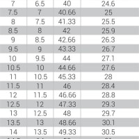 Adidas Golf Shoes Size Chart Cm