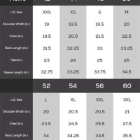 Adidas Hockey Size Chart