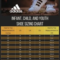 Adidas Junior Tennis Shoes Size Chart