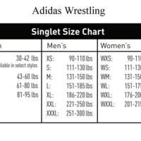 Adidas Nba Singlet Size Chart