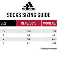 Adidas Sock Size Chart Men S