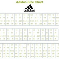 Adidas Toddler Size Chart Inches To Cm