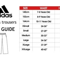 Adidas Track Pant Size Chart