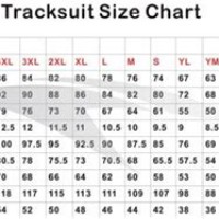 Adidas Tracksuit Bottoms Size Chart