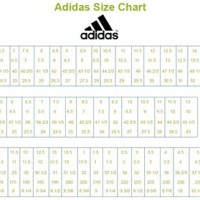 Adidas Womens Running Shoes Size Chart