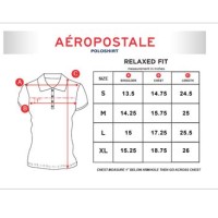 Aeropostale Mens Shirt Size Chart