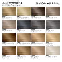 Age Beautiful Anti Aging Hair Color Chart