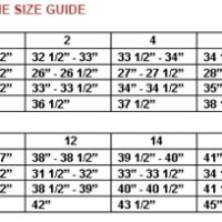 Aidan Mattox Size Chart