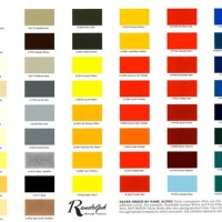 Aircraft Spruce Paint Color Chart