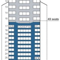 Airline Seating Chart United