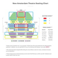 Aladdin Broadway New Amsterdam Theatre Seating Chart