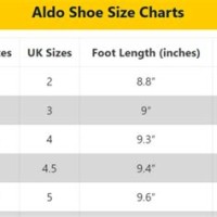 Aldo Shoe Size Chart Canada - Best Picture Of Chart Anyimage.Org