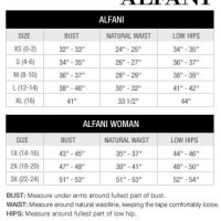 Alfani Mens Shirt Size Chart