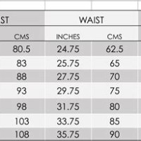 Alice Alexander Size Chart