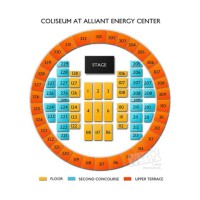 Alliant Energy Center Seating Chart Concert