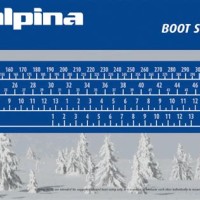 Alpina Nordic Boot Size Chart