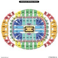 American Airlines Arena Seating Chart Miami