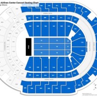 American Airlines Center Concert Seating Chart With Rows