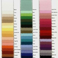 American Standard Linen Color Chart