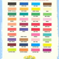 Americolor Food Coloring Mixing Chart