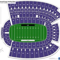 Amon Carter Stadium Seating Chart With Rows