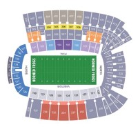 Amon G Carter Stadium Seating Chart With Rows