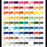 Amsterdam Acrylic Paint Color Chart