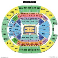 Amway Arena Seating Chart With Rows And Columns